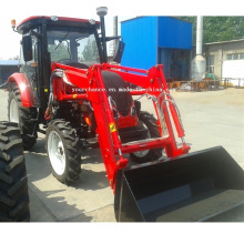 High Quality Europe Quick Hitch Type 20-180HP Agriculutral Wheel Farm Tractor Mounted Front End Loader with CE Certificate